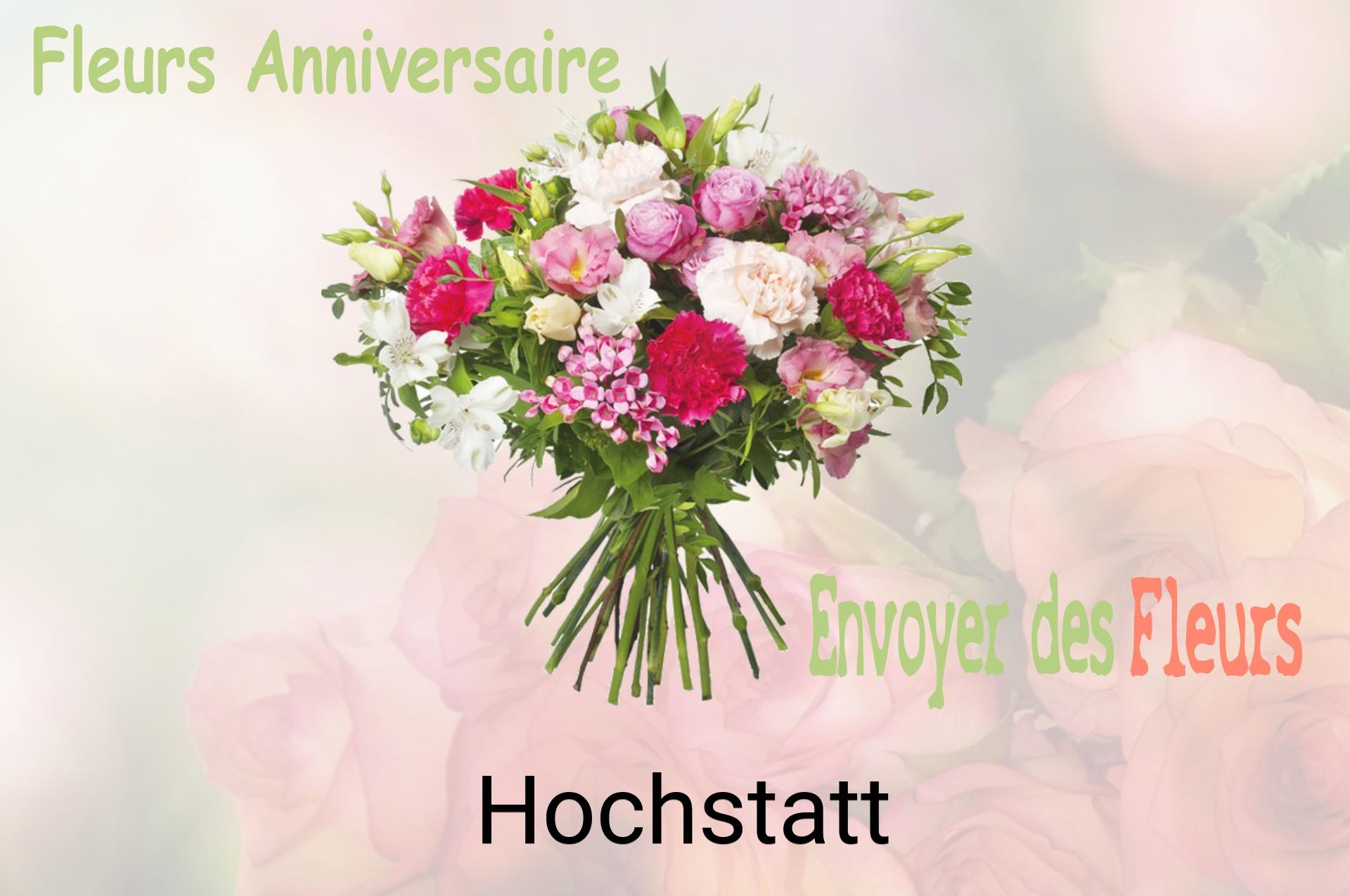 Bouquet de fleurs d’anniversaire livré à Hochstatt