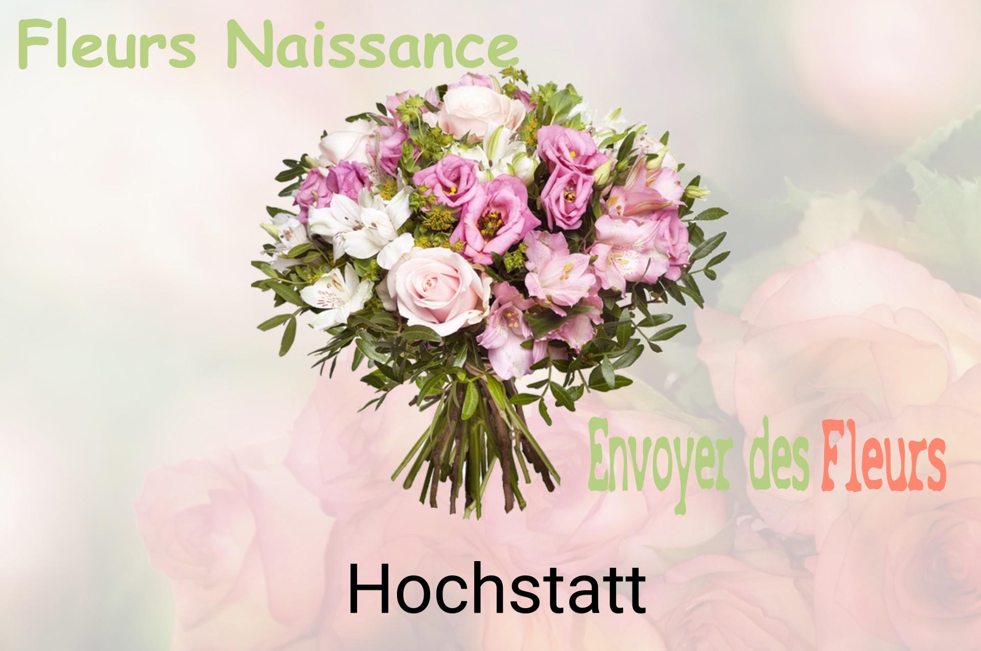 Bouquet de fleurs de naissance livré à Hochstatt